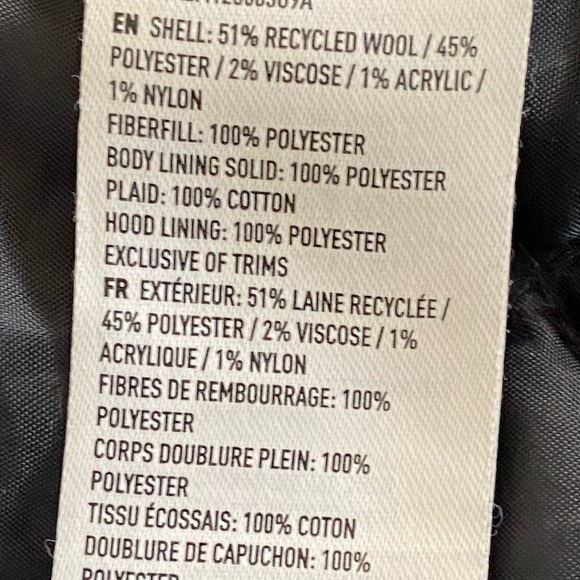 American Eagle Navy Wool Parka - Picture 11 of 12